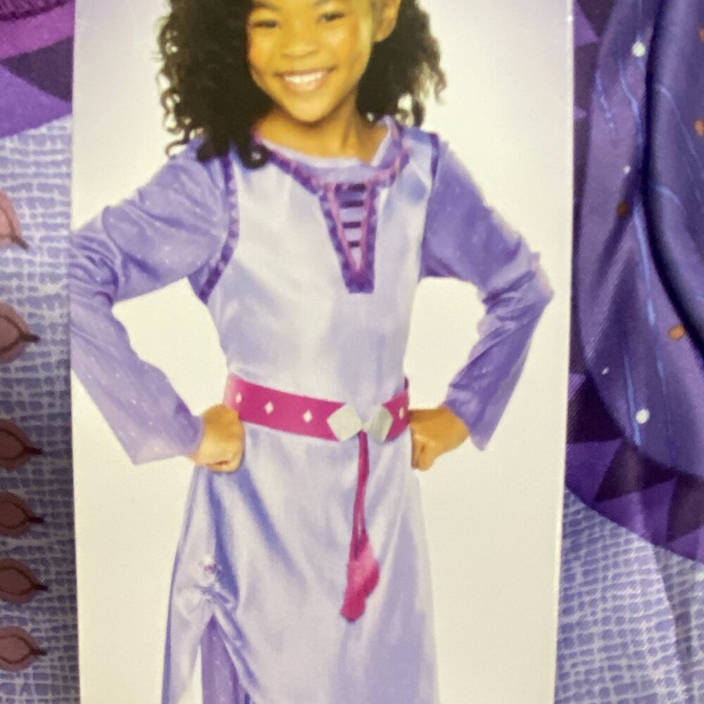 NEW! Disney WISH ASHA ADVENTURE DRESS Costume Sz 4-6x NWT Jakks 2024 NWT